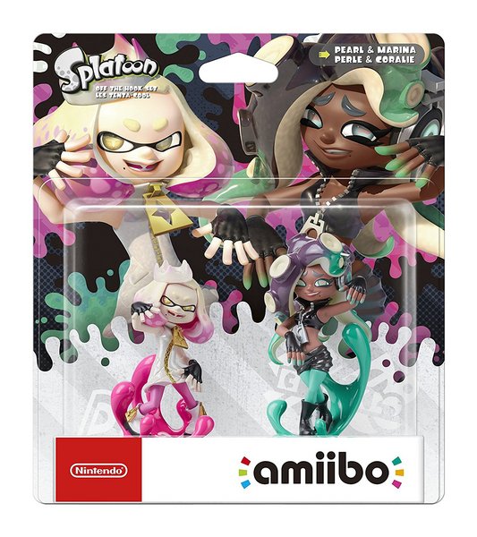 PACK AMIIBO PERLA & MARINA SPLATOON COLECCION